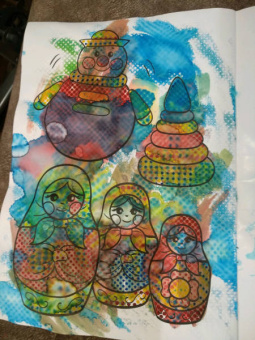 Игрушки. Книжка-раскраска