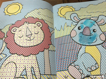 Зверушки. Книжка-раскраска