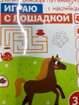 Играю с лошадкой