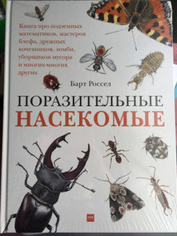 Барт Россел: Поразительные насекомые. Книга про подземных математиков, мастеров блефа, дружных кочевников, зомби