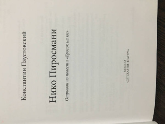 Константин Паустовский: Нико Пиросмани. Отрывок из повести "Бросок на юг"