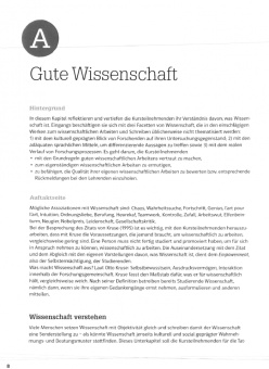 Fugert, Richter: Wissenschaftlich arbeiten und schreiben. Lösungen und Praxishinweise. Handreichung für Lehrende