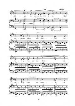 Эдвард Григ: Вокальные циклы на слова немецких поэтов. Ноты