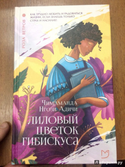 Чимаманда Адичи: Лиловый цветок гибискуса