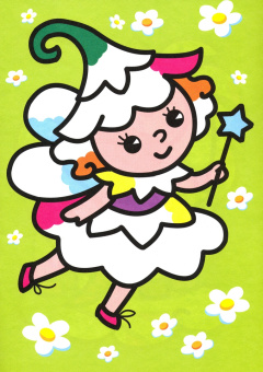 Рисуем пальчиками. Для девочек