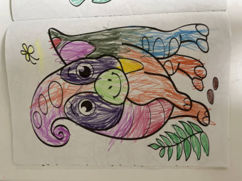 WOW Раскраска. Милые динозаврики