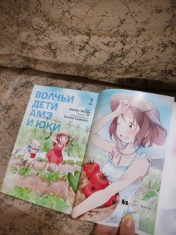 Мамору Хосода: Волчьи дети Амэ и Юки. Том 2