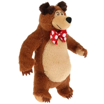 Мягкая игрушка Мишка с бантиком, 58 см, музыкальный