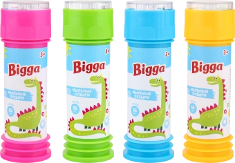 Игрушка BIGGA Мыльные пузыри с лабиринтом на крышке, 55мл