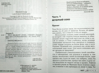 Элизабет Джордж: Месть под расчет