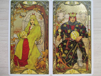 Джулия Массагли: Таро Золотое Арт-Нуво