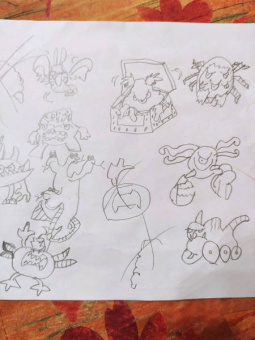 Как научиться рисовать 101 монстра