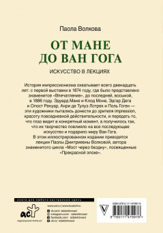 Паола Волкова: От Мане до Ван Гога — самая человечная живопись