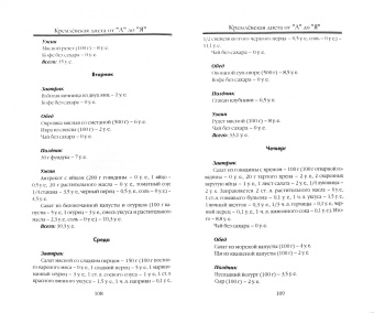 Кремлёвская диета от "А" до "Я"