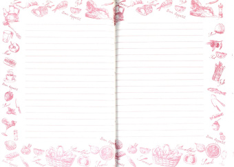 Книга для записи кулинарных рецептов, А6 "ФАРШИРОВАННЫЕ ПАТИССОНЫ (45593)