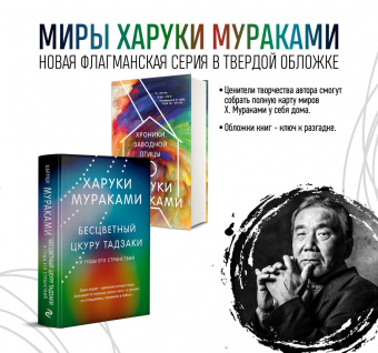 Харуки Мураками: Бесцветный Цкуру Тадзаки и годы его странствий