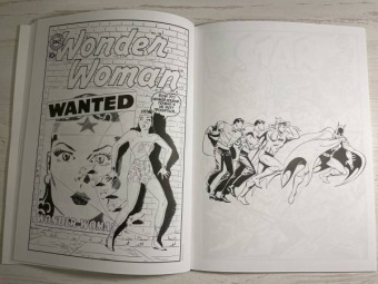 Супергерои DC COMICS. Более 100 сцен для раскрашивания