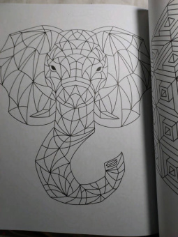 Раскраска-антистресс. Геометрические узоры