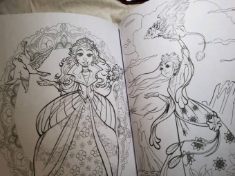 Большая книга фееричных раскрасок
