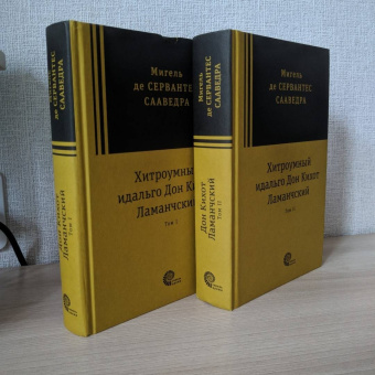 Сервантес Мигель де Сааведра: Хитроумный идальго Дон Кихот Ламанчский. В 2-х томах