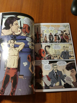 Экер, Блэкер: Дэдпул против Гамбита (альтернативная обложка)