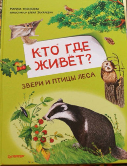 Марина Тиходеева: Кто где живёт? Звери и птицы леса