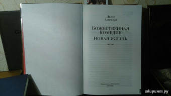Данте Алигьери: Божественная Комедия. Новая Жизнь