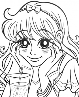 Моя большая раскраска. Аниме