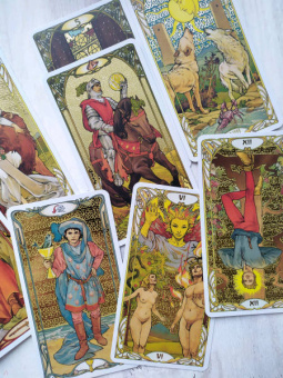 Джулия Массагли: Таро Золотое Арт-Нуво