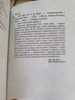 Афанасий Фет: "На заре ты ее не буди..."