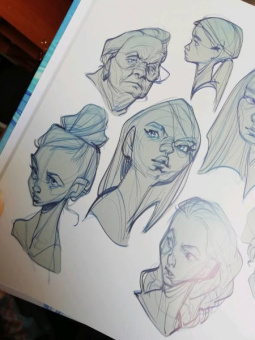 Лоис Барле: Loish. Рисуем шаг за шагом