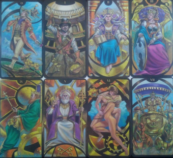 Стимпанк Арт-Нуво Таро