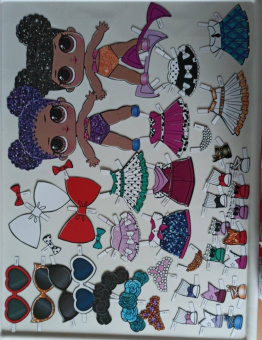 L.O.L. Surprise! Крошки в тренде. Одень куклу