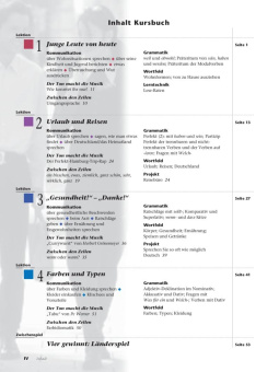 Dallapiazza, von, Schonherr: Tangram aktuell 2. Lektion 1–4. Kursbuch + Arbeitsbuch mit Audio-CD zum Arbeitsbuch
