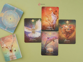 Колетт Барон-Рид: The Spirit Animal Oracle. Духи животных. Оракул, 68 карт и руководство в подарочном оформлении