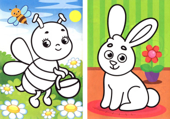 Раскраски в дорогу, набор из 6 штук