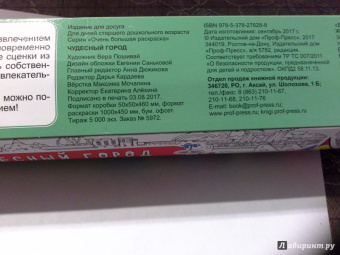 Раскраска Чудесный город