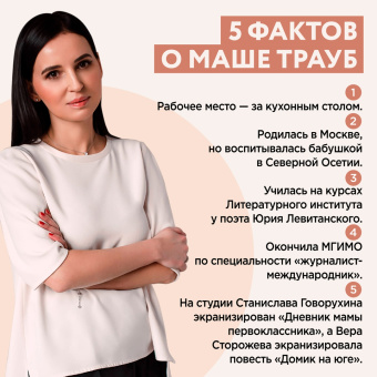 Маша Трауб: Второй раз в первый класс