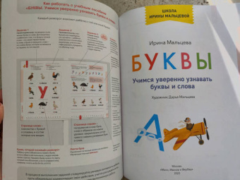 Ирина Мальцева: Буквы. Учимся уверенно узнавать буквы и слова. 5-6 лет