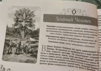 Энн Моура: Таро Зеленой ведьмы, брошюра