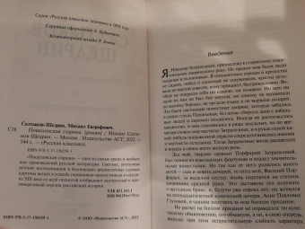 Михаил Салтыков-Щедрин: Пошехонская старина
