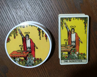 Graham, Waite: Tarot Original 1909. Circular Edition
