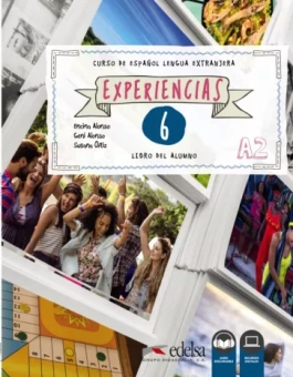 Alonso, Ortiz, Alonso: Experiencias 6. A2. Libro del alumno + audio descargable