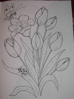 Татьяна Коваль: Цветы и бабочки