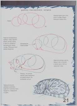 Марк Берджин: Школа рисования. Кошки