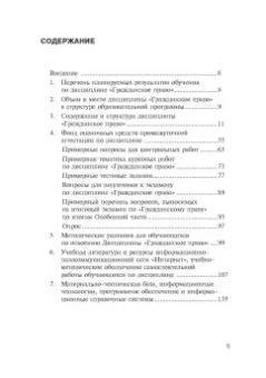 Татьяна Иванова: Учебная программа дисциплины «Гражданское право»