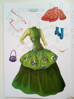 Вырезалка-наряжалка. Королева-модница