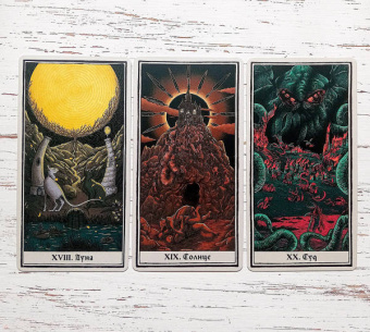 Ле, Fortifem: Cthulhu Dark Arts Tarot. Темное Таро Ктулху. Колода и руководство (в подарочном оформлении)