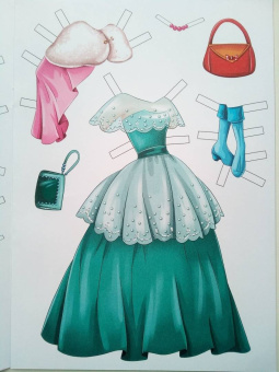 Вырезалка-наряжалка. Королева-модница