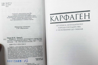 Пикар, Пикар: Карфаген. Летопись легендарного города-государства с основания до гибели